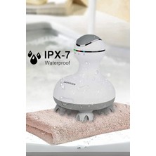 Özbience Su Geçirmez Akıllı Kafa Masaj Robotu, Saç Dökülmesine Karşı Etkili, Uzun Süreli Kullanım