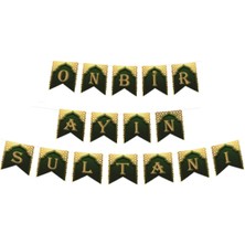 Allians Ramazan Onbir Ayın Sultanı Flama, 270CM, Şık ve Dikkat Çekici Tasarım