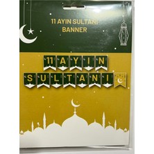 Allians Ramazan Temalı Dekoratif Banner, Kutlama ve Davet Için Şık Tasarım