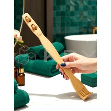 Özbience Bambu Sırt Kaşıyıcı 47 Cm, Doğal Ahşap Masaj ve Rahatlatıcı Çubuk