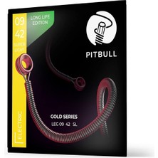 Braventa Collection Pitbull Long Life Elektro Gitar Teli Leg Sl 09-42 Super Light