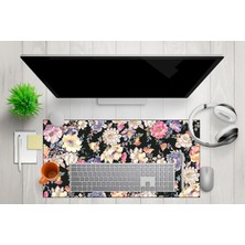 Braventa Collection Mikrofiber Dekoratif Mouse Pad, 7mm Kalınlık, Kaygansız Taban, Leke Tutmaz, Su Geçirmez, Ofis Aksesu