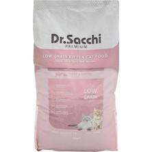 Braventa Collection Dr.sacchi Premium Kuru Kedi Maması, Sığır ve Kuzu Etli, Düşük Tahıllı, Yavru Kedi, 10 kg