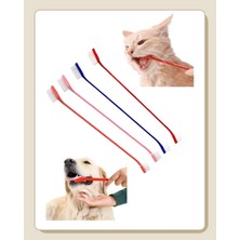 Braventa Collection Köpekler ve Kediler Için Yumuşak Diş Fırçası 4lü Paket