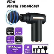 Özbience Yenilikçi Şarjlı Masaj Aleti, Sporcu Için 4 Başlıklı Rahatlatıcı Model