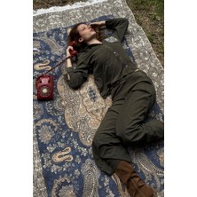 Mery Mery Boutique Fittilli Kadife Bol Paça Pantolon Palazzo Beli Lastikli