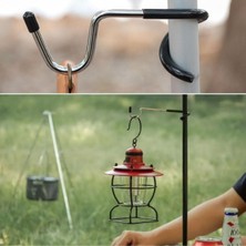 İsmiyle Al Kamp Için Çok Fonksiyonlu S-Şekilli Direk Askısı Kaymaz Paslanmaz Çelik Eşya Asma Kancası