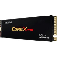 TwinMos 1 Tb Twınmos M.2 Pcıe Gen5 Nvme SSD 14000/10000 Tlc 3dnand NVCXP1TBG52280