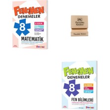 Fenomen Yayıncılık Fenomen Lgs 8. Sınıf Matematik ve Fen Bilimleri Denemeleri + Telefon Standı