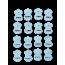 Özbience Karın Kas Tens Cihazı Yedek Pedi, 16 Adet, Güçlü ve Dayanıklı