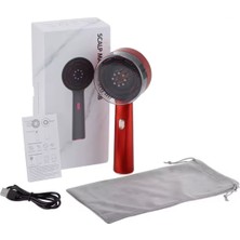 Özbience Elektrikli Titreşim Masaj Tarak Kırmızı Işık Terapi ve Yağ Aplikatörü