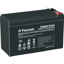 Tescom Combatt CBL12-9E 12V 9AH Tam Bakımsız Kuru Akü