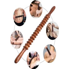 Özbience Ahşap Masaj Sopası, Rulo ve Merdaneyle Rahatlatıcı Refleksoloji Aleti