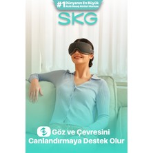 Özbience Göz Masaj Aleti, Isı Terapili, Bluetooth Müzikli, Sessiz, Taşınabilir, 1500 Mah