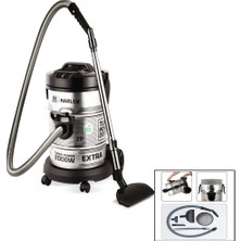 MERİVİA Allproduct TR Torbasız - Kuru Vakumlu - Metal Kasa Elektrikli Süpürge 21LT - 2850W HSV-622DVC (5405)