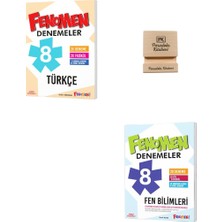 Fenomen Yayıncılık Fenomen Lgs 8. Sınıf Türkçe ve Fen Bilimleri Denemeleri + Telefon Standı