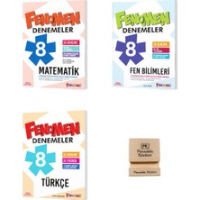 Fenomen Yayıncılık Fenomen Lgs 8. Sınıf Matematik Türkçe ve Fen Bilimleri 3lü Deneme Seti + Telefon Standı