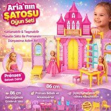 Trust Store Aria’nın Şatosu Prenses Oyun Seti Katlanabilir Taşınabilir Şato ve Prenses Bebek