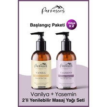 Özbience Yenilebilir Rahatlatıcı Yasemin Vanilya Masaj Yağı 150 ml