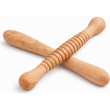 Özbience Doğal Ahşap Sırt Masaj Aleti, Rahatlatıcı ve Şık Tasarım