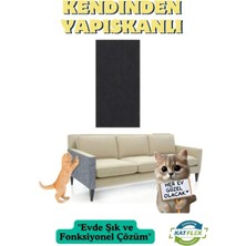 Özbience Yapışkanlı Koltuk Kenarı Koruyucu Kedi Tırnak Bakım Halısı (50X100 Cm)