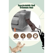 Özbience Yapıştırılabilir Kedi Tırmalama Matı 100X30 Cm, Eşya Koruma Için Ideal