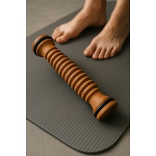 Özbience Doğal Ahşap Taban Masaj Aleti, Refleksoloji Roller, Rahatlatıcı Ayak Masajı