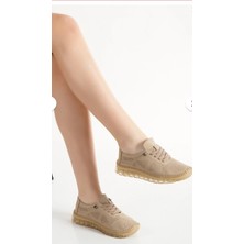 Msc Hakiki Deri Kadın Yeni Sezon Hakiki Deri Günlük Kadın Ayakkabı Esnek Taban Comfort Taban