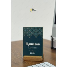 Allians 2026 Ramazan Takvimi, Dualar ve Günün Önemiyle Ahşap Masa Takvimi