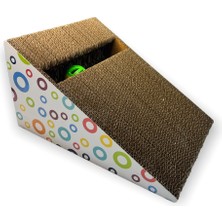 Özbience Karton Kedi Tırmalama 27,5X14,5X20, Eğlenceli ve Dayanıklı Tasarım