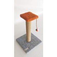 Özbience Gri 42 cm Kedi Tırmalama Tahtası, Eğlence ve Rahatlık Sağlar