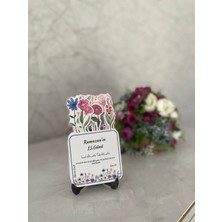 Allians Ramazan Takvimi ve Dua Içeren Çiçekli Masa Takvimi