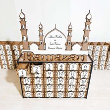 Allians Eğitici Ahşap Ramazan Takvimi Rtm-01, Çekmeceli Hediye Kutusu