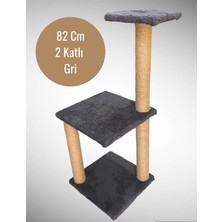 Özbience 82 cm Iki Katlı Uzun Kedi Tırmalama Tahtası, Keyifli Kullanım Için Tasarlandı