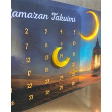 Allians Şık Ramazan Takvimi Magnet, Dekoratif ve Süsleyici Tasarım