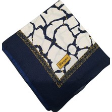 Bensu Marka Mermer Desenli Eşarp