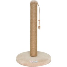 Özbience Yuvarlak Tırmalama Tahtası, 52CM, Açık Kahve, Kediniz Için Keyifli Oyun