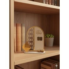 Allians Ramazan Hediyelik Seti: Altın Aynalı Takvim ve Ay Yıldız Dekorasyonu