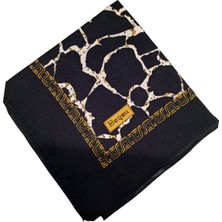 Bensu Marka Mermer Desenli Eşarp