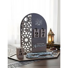 Allians Ahşap Ramazan Takvimi, Günlük Iftar ve Sahur Saatleri, Dekoratif Satış