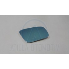 MAP Autoteile Audi A6 C5 1996-2003 Elektrikli Dış Dikiz Ayna Camı Mavi Sağ