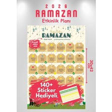 Allians Ramazan Ayı Çocuklar Için 30 Günlük Etkinlik Takvimi ve Sticker Hediyesi