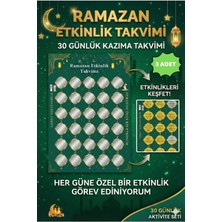 Allians Çocuklar Için Ramazan Takvimi, 30 Günlük Kazımalı Etkinlik Seti