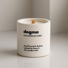 Basement : Dogma : Modern Beyaz Beton Mum (Pembe Peoni, Kavun, Manolya, Sandal Ağacı)