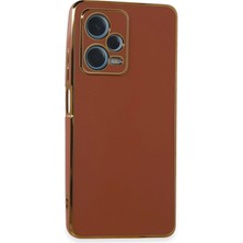 Storozal Newface Xiaomi Redmi Note 12 Pro Plus Kılıf Volet Silikon - Kırmızı