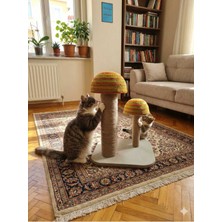 Özbience Yumuşak ve Dayanıklı Kedi Tırmalama Direği, Eğlence ve Rahatlık Sağlar