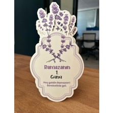 Allians Lavantalı Ramazan Takvimi, Dualı Ahşap Tutuculu Günlük Rehber