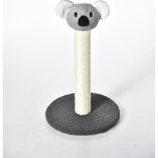 Özbience Sevimli Koala Figürlü Kedi Tırmalama Ağacı, Eğlenceli ve Dayanıklı Tasarım