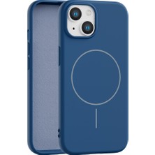 Vissona iPhone 13 Uyumlu Içi Kadife Magsafe Wireless Şarz Özellikli Telefon Kılıfı