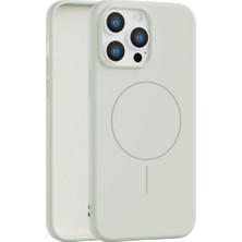 Vissona iPhone 13 Pro Uyumlu Içi Kadife Magsafe Wireless Şarz Özellikli Telefon Kılıfı